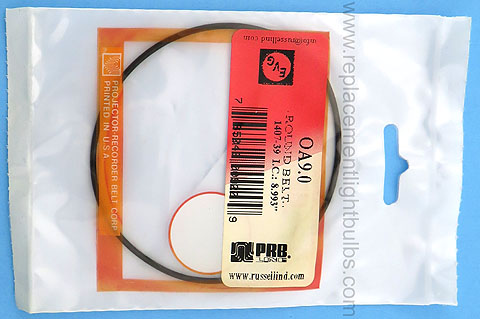 PRB OA9.0 8.993 Inch IC .072 Inch Thick Round Rubber Replacement Projector Belt