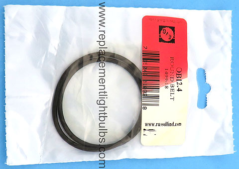 PRB OB12.4 12.4 Inch IC .1035 Inch Thick Round Rubber Replacement Projector Belt