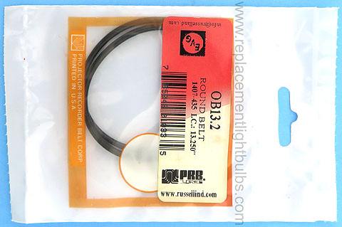 PRB OB13.2 13.2 Inch IC .1 Inch Thick Round Rubber Replacement Projector Belt