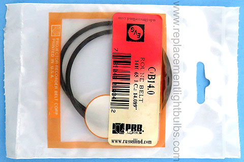 PRB OB14.0 14 Inch IC .1 Inch Thick Round Rubber Replacement Projector Belt