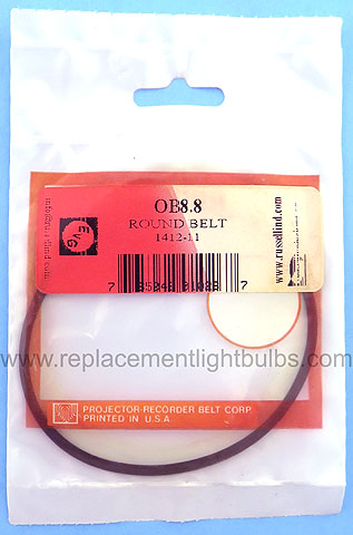 PRB OB8.8 8.8 Inch IC .1 Inch Thick Round Rubber Replacement Projector Belt