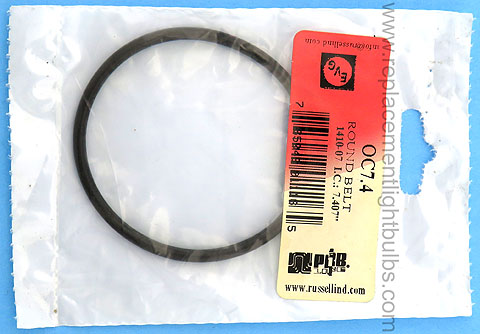 PRB OC7.4 7.4 Inch IC .133 Inch Thick Replacement Projector Belt