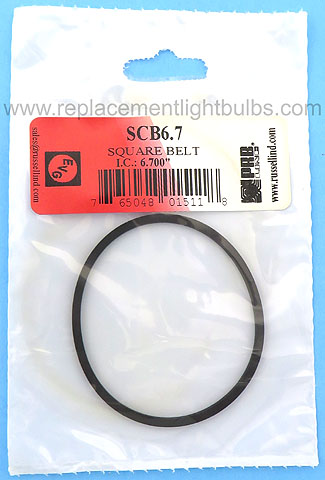 PRB SCB6.7 6.7 Inch IC .09 Inch Thick Replacement Projector Belt