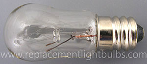 10S6-120V 10W E12 Candelabra Screw Light Bulb, Replacement Lamp