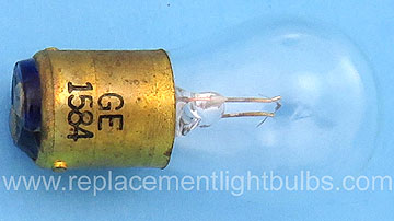 GE G-E 1584 4V 2A 8W BA15d S-8 Hand Lantern Light Bulb Replacement Lamp