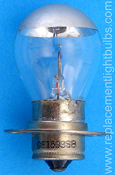 GE 1593-SB 5.3V 2.8A 15W Silver Top Light Bulb, GE1593SB