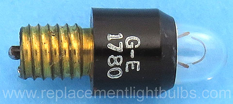 GE G-E 1780 6V .4A Instrument Gun Sight Light Bulb Replacement Lamp