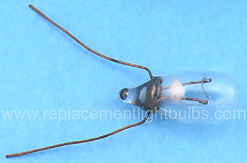 GE 1784 AS10 6V 200mA Wire Leads Light Bulb