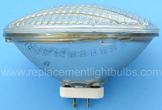 GE 300PAR56/MFL 230V 300W Medium Flood Light Bulb Replacement Lamp
