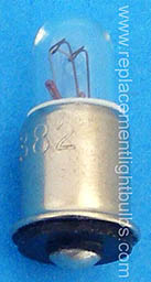 382 14V .08A Midget Flanged Light Bulb