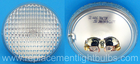 GE 4406 12V 35W Tractor PAR36 Sealed Beam Light Bulb Replacement Lamp