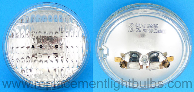 4411-3 12V 35W Sealed Beam Lamp, Replacement Light Bulb