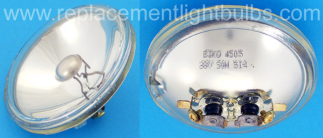 4505 28V 50W PAR36 Aircraft Navigation Sealed Beam Lamp Replacement Light Bulb