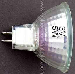 Q5MR16C-6V 6V 5W MR16C Light Bulb Replacement Lamp