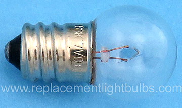 63K 7V .63A 3CP E12 Candelabra Screw Light Bulb