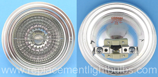 Osram 75AR111/WFL45 12V 75W Wide Flood Light Bulb Replacement Lamp