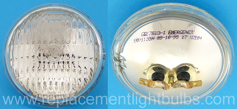 GE 7613-1 6V 8W PAR36 Emergency Lighting Sealed Beam Lamp Replacement Light Bulb