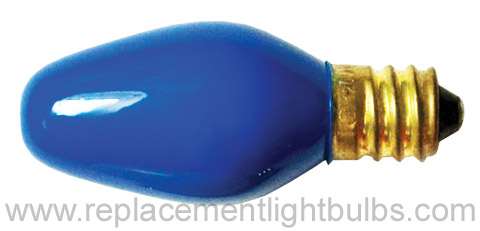 7C7-120V 7W Blue Light Bulb
