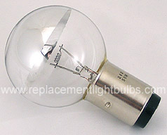936009 24V 50W BX22d G16 Silver Bowl Light Bulb, Replacement Lamp