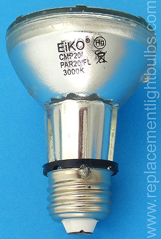 Eiko CMP20/PAR20/FL 20W 3000K PAR20/FL Ceramic Metal Halide Flood Light Bulb Replacement Lamp