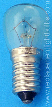 E5227 118835 24V 15W 24V15W T22 Clear E14 European Candelabra Screw Light Bulb