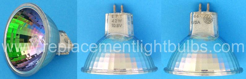 GE EPT with Special Dichroic Coating 10.8V 42W MR16 DP500 Reader Lamp, Replacement Light Bulb