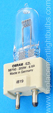 EZL 6.6A 200W Airport Lamp, Replacement Light Bulb