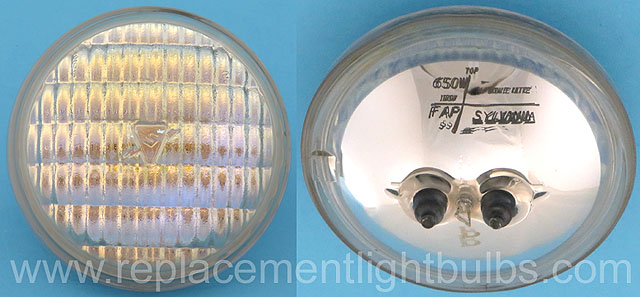 FAP 120V 650W 6000K Daylight PAR36 Sealed Beam Light Bulb Replacement Lamp
