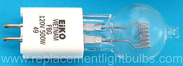 FBG/FBD 120V 500W Light Bulb Replacement Lamp