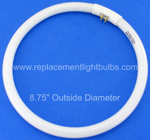 FC25T5/865 25W T5 6500K Daylight Circline Fluorescent Lamp, Replacement Light Bulb