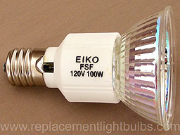 FSF 100W 120V E17 Intermediate Screw MR16 Flood Light Bulb, Replacement Lamp