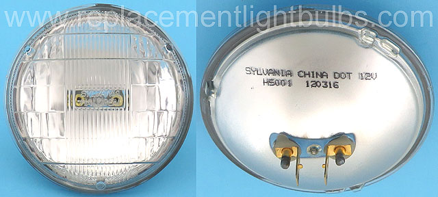 Sylvania H5001 PAR46 12V 50W 1C1 High Beam Light Bulb Sealed Beam Lamp