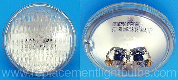 GE H7556 6V 6W Emergency Halogen Sealed Beam Lamp Replacement Light Bulb