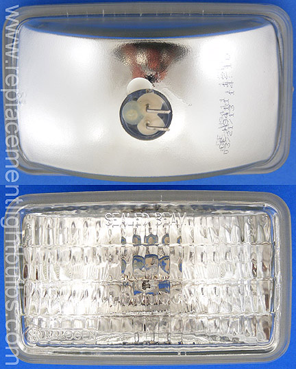 GE H9411 12V 50W 150mm Sealed Beam Tractor, Traffic Signal Lamp, Replacement Light Bulb