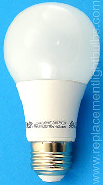 Eiko LED6WA19/ADV/850-DIM 6W LED 5000K Daylight Dimmable Light Bulb