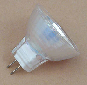 6V 5W MR11 Narrow Flood Fiber Optic Bulb