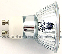 GE Q50GU10/FL/RVL 50W GU10 Reveal Flood Lamp, Replacement Light Bulb