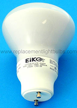 Eiko SP15/R30/27K-GU24 15W 120V 2700K Energy Saving Light Bulb