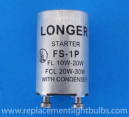 FS-1P FL 10W-20W FCL 20W-30W Starter with Condenser