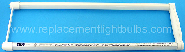 Eiko LED18T8F/U6/835 12W 1700 Lumen 3500K LED Direct Replacement for F32T8/835/U/6 Fluorescent Light Bulbs