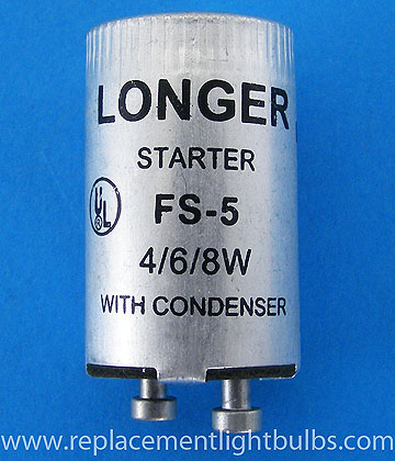 FS-5 Fluorescent Starter with Condenser