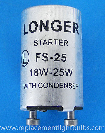 FS-25 FS25 18W-25W Fluorescent Starter with Condenser