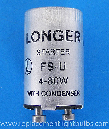 FS-U, FSU Universal Starter to Start 4W to 80W with Condenser