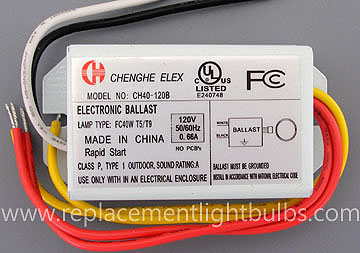 CH40-120B FC40T5 FC12T5 Circular Fluorescent Lamp Ballast