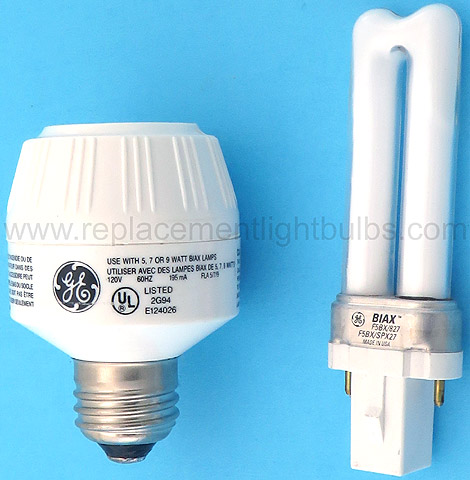 GE FLA 5/7/9 Ballast with 5W Light Bulb