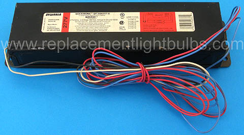 Sylvania Quicktronic QT 2x96/277 IS 277V 2X F96T12 F96T12/SS F84T12 F72T12 F60T12 Fluorescent Lamp Ballast