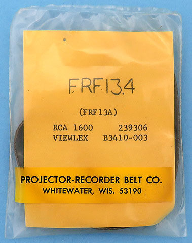 PRB FRF13.4 13.4 Inch IC Flat Rubber Fabric Replacement Projector Belt