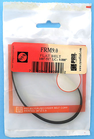PRB FRM9.0 Flat Rubber Replacement Projector Belt