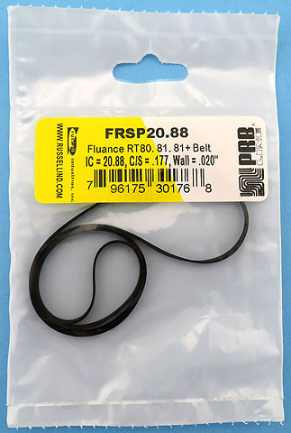 FRSP20.88 20.88 Inch IC .177 Wide Fluance RT80 RT81 RT81+ Turntable Belt