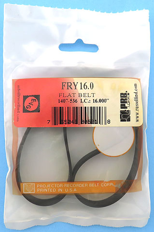 FRY16.0 16 Inch IC .4 Inch Wide Belt